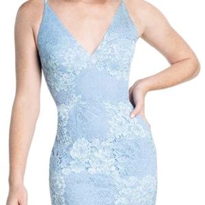 DRESS THE POPULATION Aurora Midi Dress